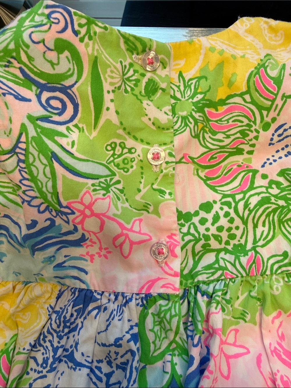 🌷Lilly Pulitzer Toddler Bubble Dress🌷 - Picture 4 of 5